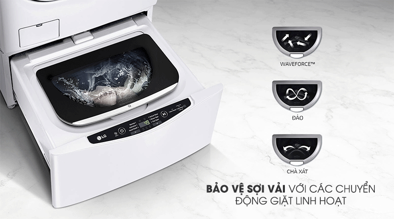 Máy giặt LG TWINWash Mini Inverter 2 kg TG2402NTWW - 3