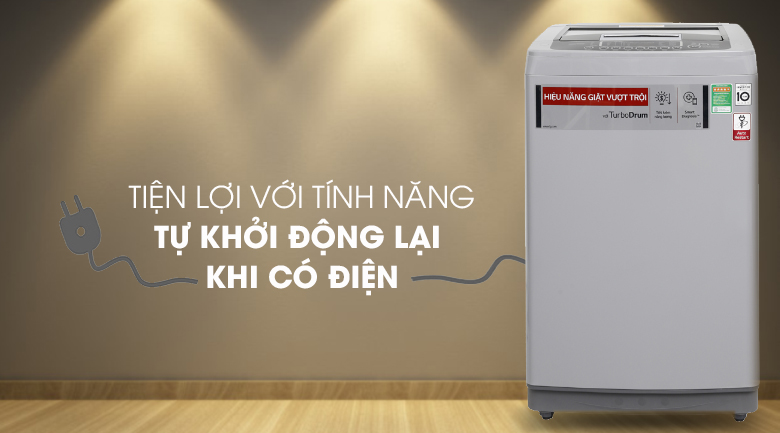 Máy giặt LG Inverter 8 kg T2108VSPM