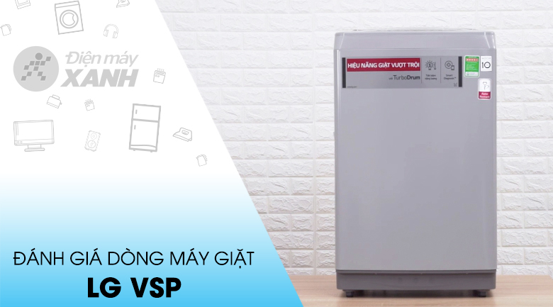 Máy giặt LG Inverter 8 kg T2108VSPM