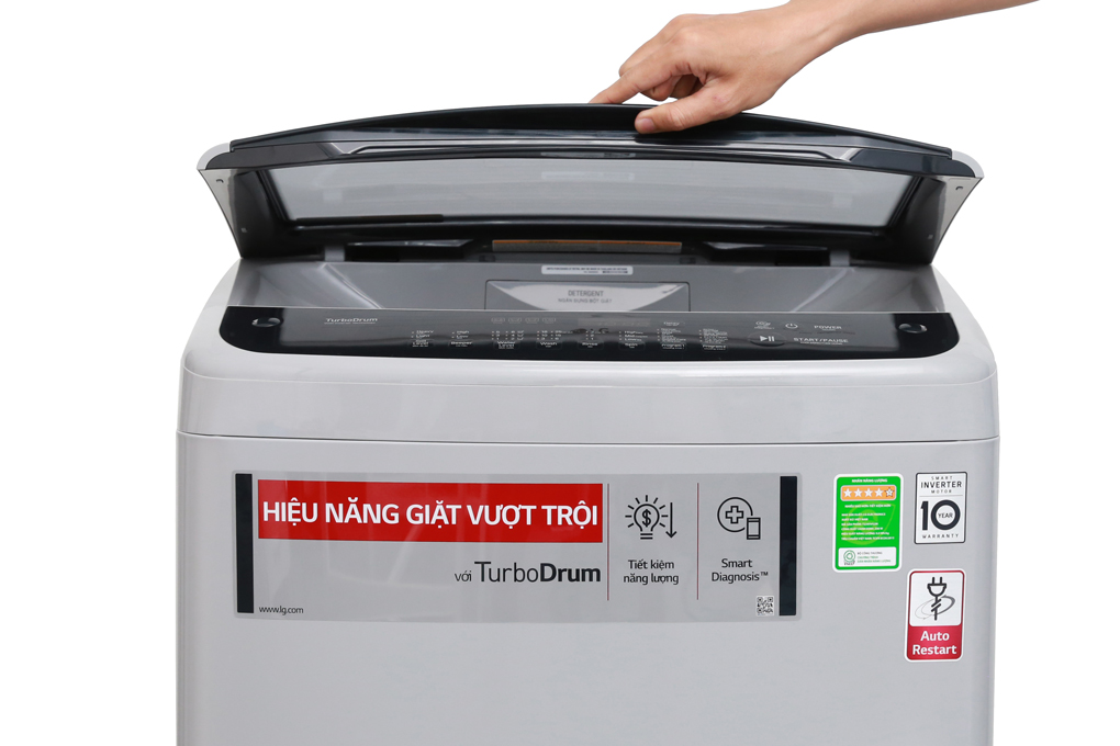 Máy giặt LG Inverter 9.5 kg T2395VS2M Màu Bạc