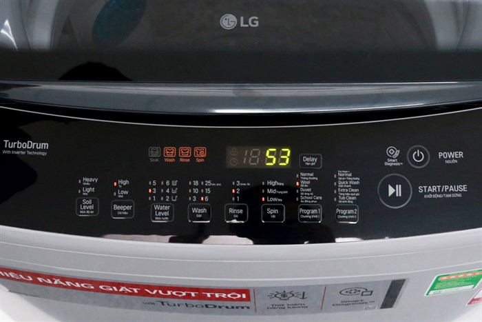 Máy giặt LG Inverter 9.5 kg T2395VS2M Màu Bạc