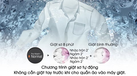 Chế độ giặt sơ tiện lợi
