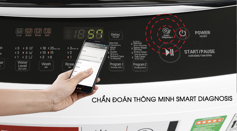 Máy giặt LG Inverter 8.5 kg T2385VS2W