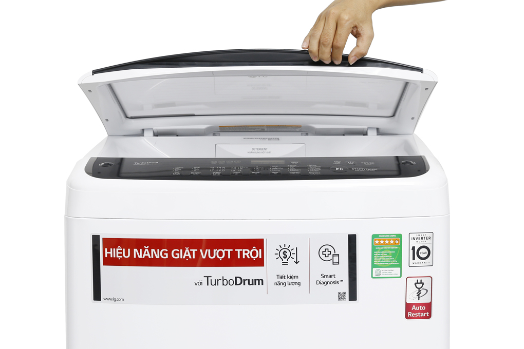 Máy giặt LG Inverter 8.5 kg T2385VS2W Màu Trắng