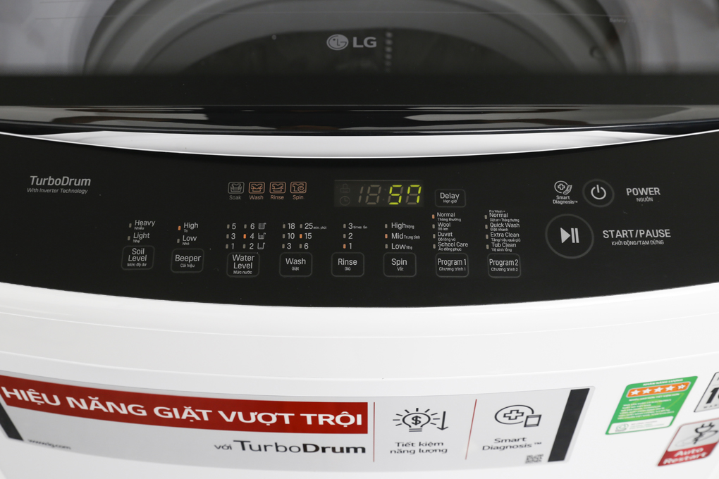 Máy giặt LG Inverter 8.5 kg T2385VS2W Màu Trắng