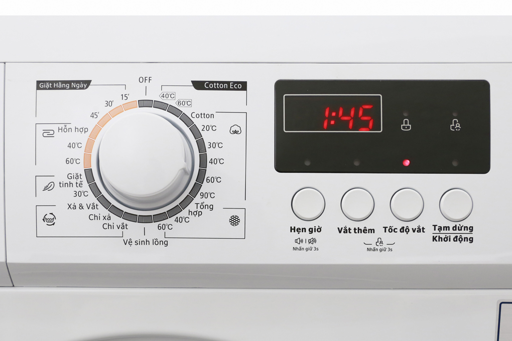 Máy giặt Midea 8 kg MFD80 - 1208 Màu Trắng