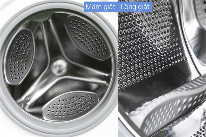 Máy giặt Midea 8 kg MFD80 - 1208 Màu Trắng