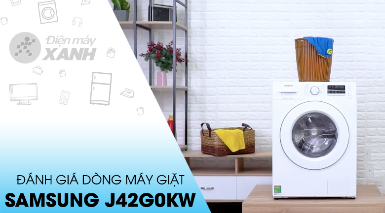 Máy giặt Samsung Inverter 7.5 kg WW75J42G0KW/SV