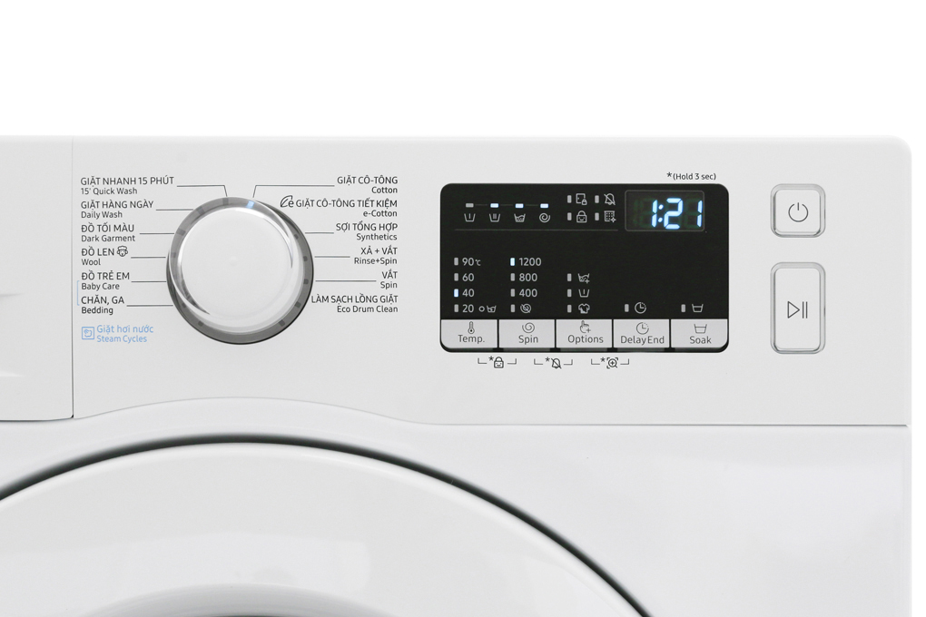 Máy giặt Samsung Inverter 7.5 kg WW75J42G0KW/SV Màu Trắng