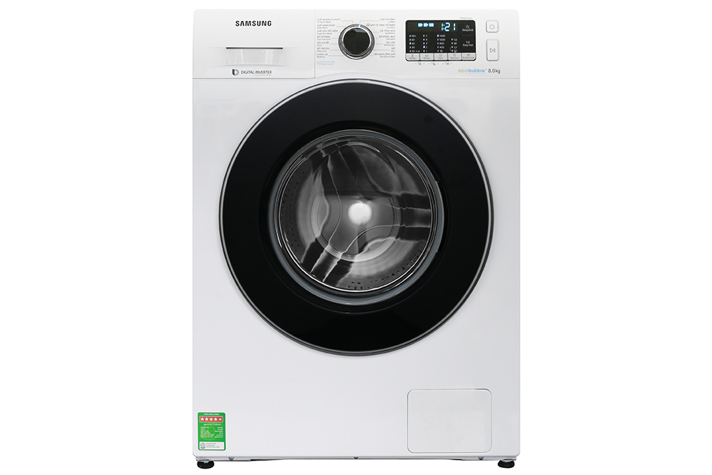 Máy giặt Samsung Inverter 8 kg WW80J54E0BW/SV Màu Trắng