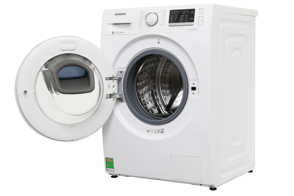 Máy giặt Samsung AddWash Inverter 8 kg WW80K52E0WW/SV Màu Trắng