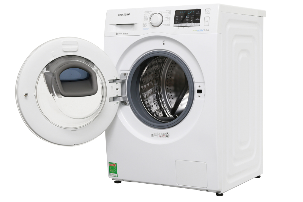Máy giặt Samsung AddWash Inverter 8 kg WW80K52E0WW/SV hình 2