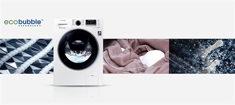 Máy giặt Samsung AddWash Inverter 8 kg WW80K52E0WW/SV
