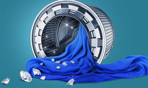 Lòng giặc kim cương trên Máy giặt Samsung AddWash Inverter 8.5 kg WW85K54E0UX/SV