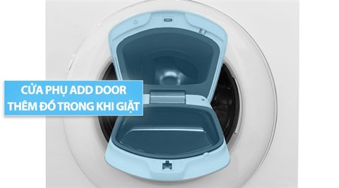 Cửa phụ Add door có thể thêm đồ giặt
