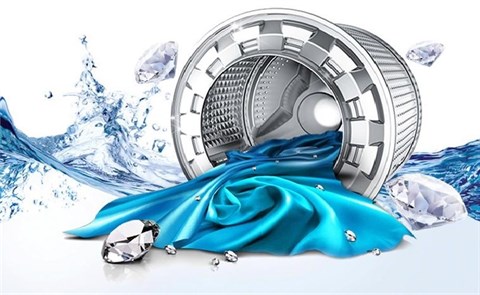 Lồng giặt kim cương - Máy giặt Samsung Addwash Inverter 9 kg WW90K54E0UX/SV