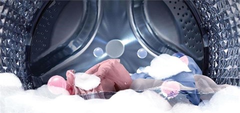 Công nghệ Eco Bubble - Máy giặt Samsung Addwash Inverter 9 kg WW90K54E0UX/SV