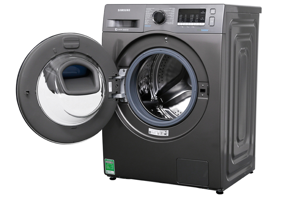 Máy giặt Samsung Addwash Inverter 9 kg WW90K54E0UX/SV Màu Đen