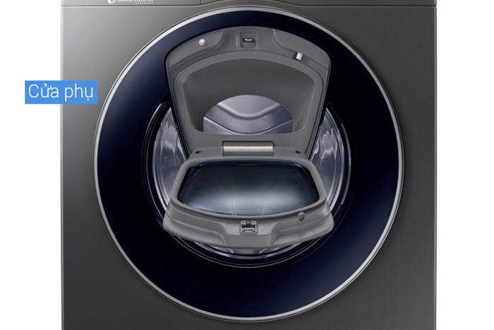 Máy giặt Samsung Addwash Inverter 9 kg WW90K54E0UX/SV Màu Đen