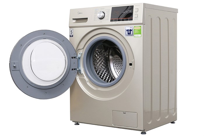 Máy giặt Midea 8 kg MFC80-1401 Màu Vàng đồng