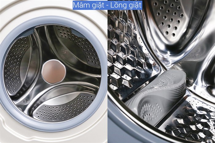 Máy giặt Midea 8 kg MFC80-1401 Màu Vàng đồng