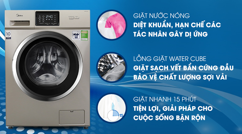 Máy giặt Midea Inverter 9.5 kg MFC95-1401IN