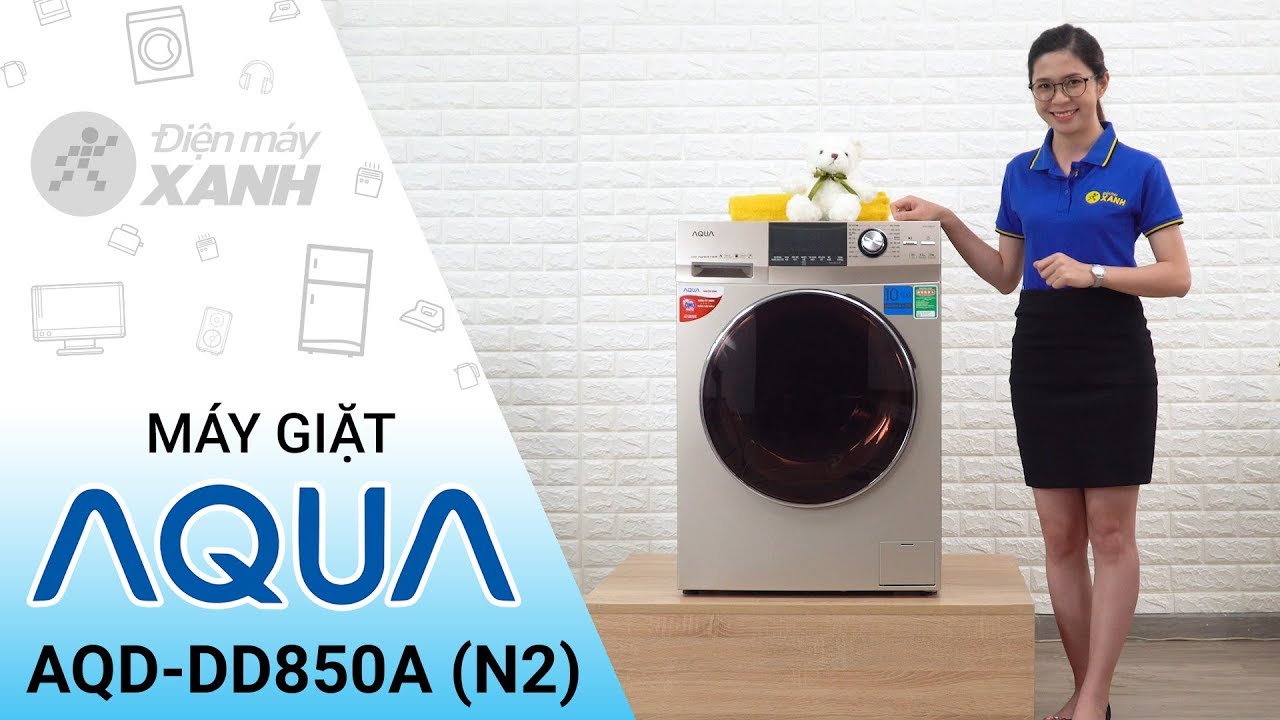 Máy giặt Aqua Inverter 8.5 kg AQD-DD850A (N2)