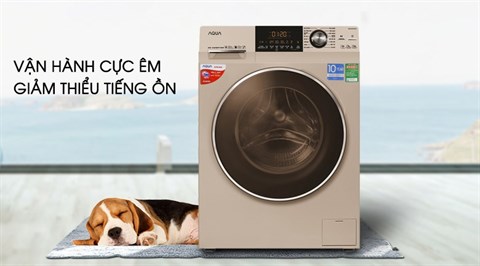 Động cơ truyền động trực tiếp - Máy giặt Aqua Inverter 8.5 kg AQD-DD850A (N2)