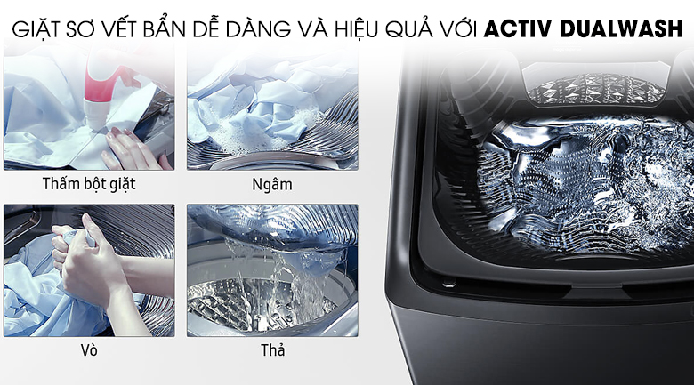 Máy giặt Samsung Inverter 16 kg WA16N6780CV/SV