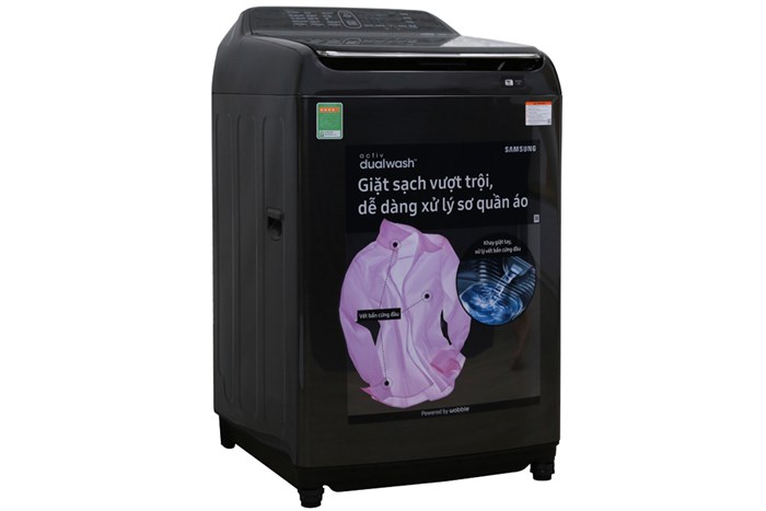 Máy giặt Samsung Inverter 16 kg WA16N6780CV/SV Màu Đen
