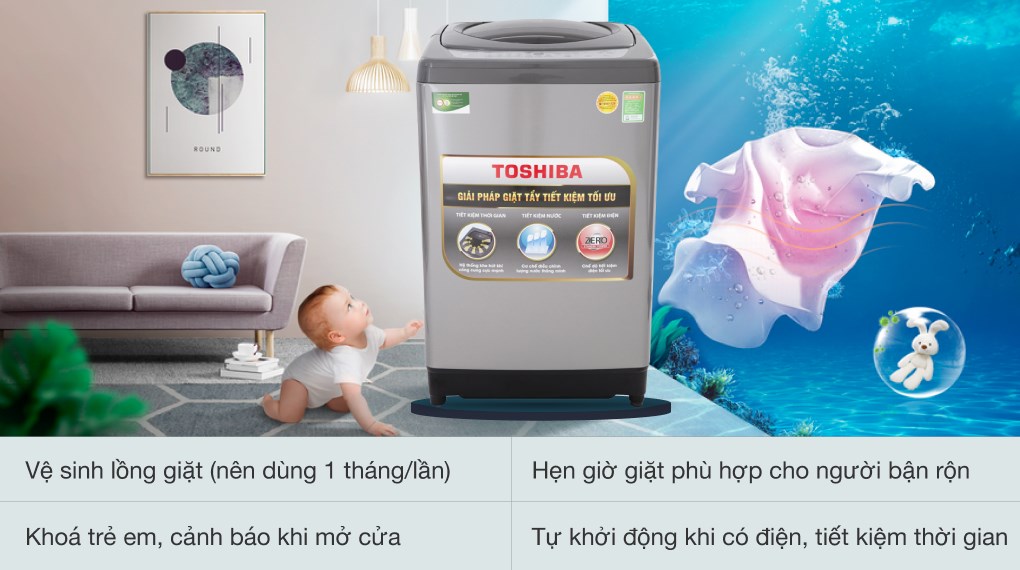 Máy giặt Toshiba 10 Kg AW-H1100GV SM