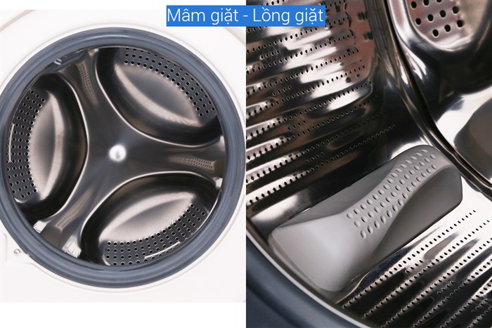 Máy giặt sấy Aqua Inverter 10.5Kg AQD-DH1050C N Màu Vàng đồng