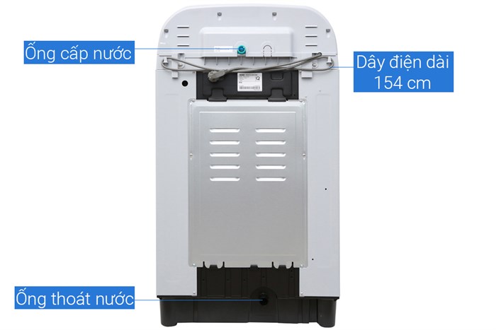 Máy giặt Samsung Inverter 10.5 kg WA10J5750SG/SV Màu Xám