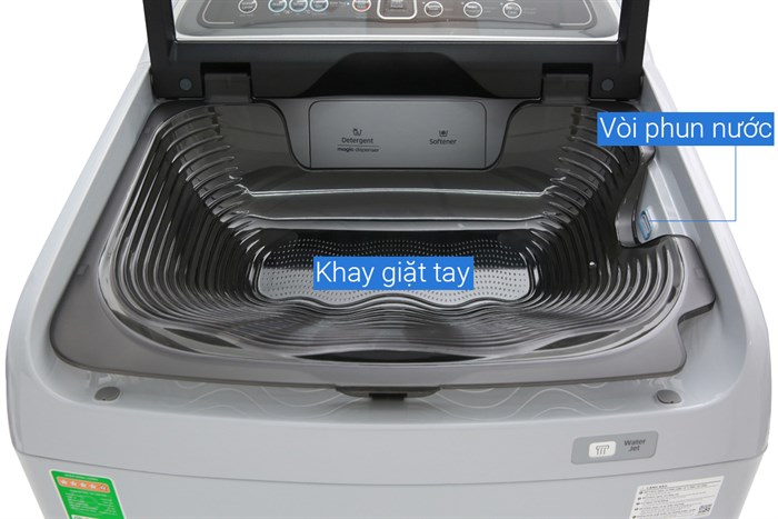 Máy giặt Samsung Inverter 10.5 kg WA10J5750SG/SV Màu Xám