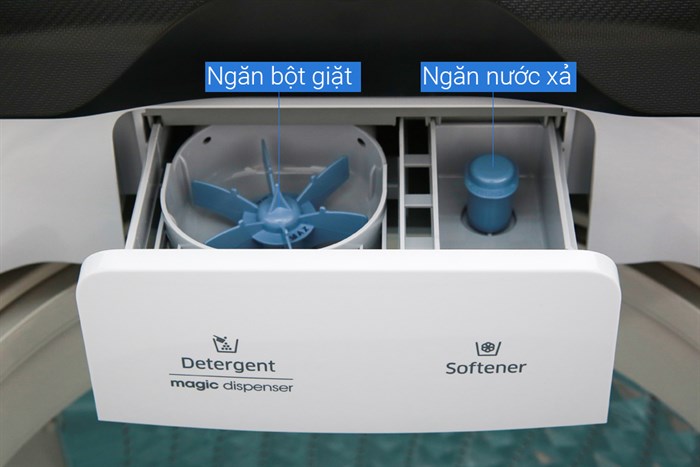 Máy giặt Samsung Inverter 10.5 kg WA10J5750SG/SV Màu Xám