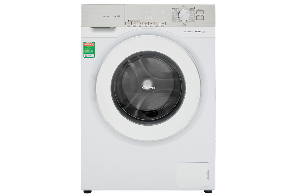Máy giặt Panasonic Inverter 9 Kg NA-129VG6WV2 Màu Trắng