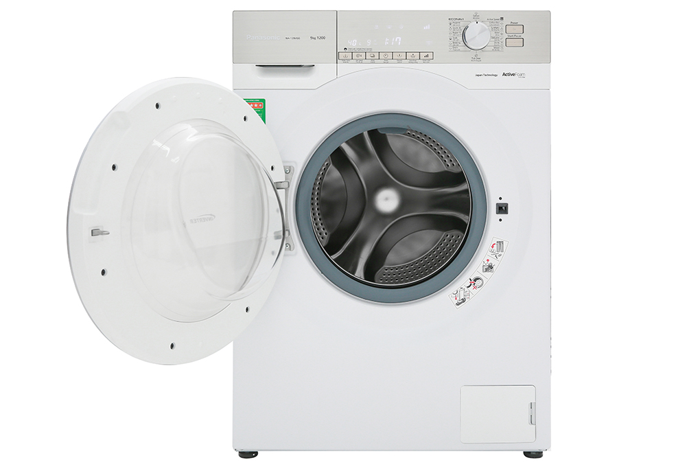 Máy giặt Panasonic Inverter 9 Kg NA-129VG6WV2 Màu Trắng
