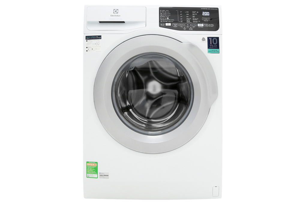 Siêu thị máy giặt Electrolux Inverter 8 kg EWF8025CQWA