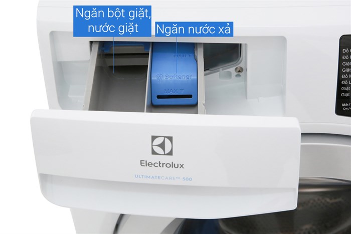 Máy giặt Electrolux Inverter 8 kg EWF8025CQWA Màu Trắng