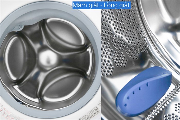 Máy giặt Electrolux Inverter 8 kg EWF8025CQWA Màu Trắng