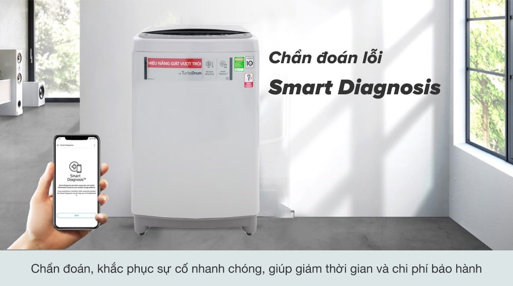 Máy giặt LG Inverter 9 Kg T2309VS2M
