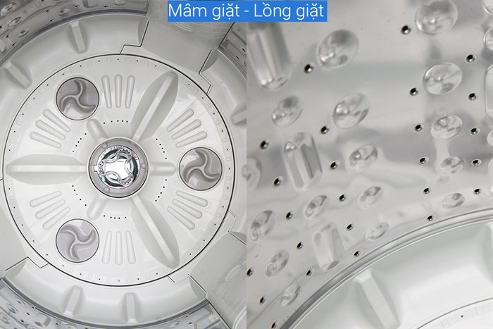 Máy giặt LG Inverter 9 Kg T2309VS2M Màu Trắng - Xám