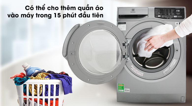 Máy giặt Electrolux Inverter 8 kg EWF8025CQSA - 20