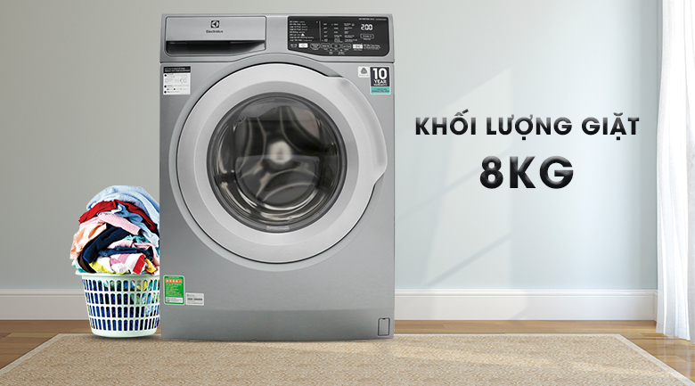 Máy giặt Electrolux Inverter 8 kg EWF8025CQSA - 7