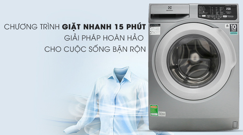 Máy giặt Electrolux Inverter 8 kg EWF8025CQSA - 19
