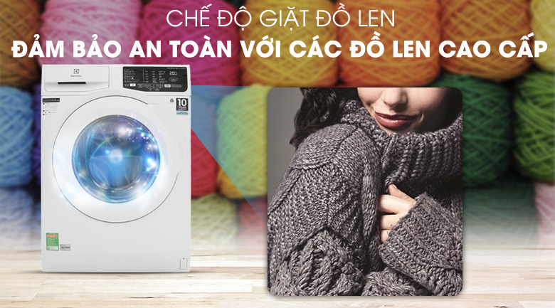 Chế độ giặt đồ len – Chăm sóc quần áo tinh tế, giữ bền từng sợi vải