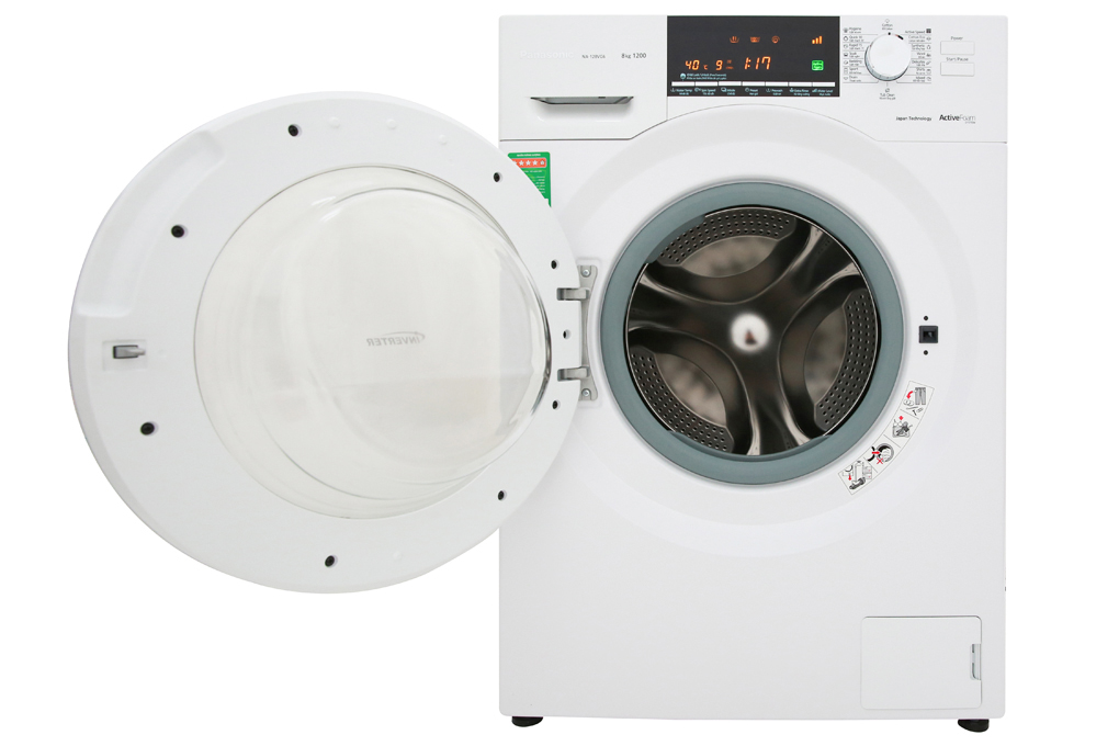 Máy giặt Panasonic Inverter 8 Kg NA-128VG6WV2