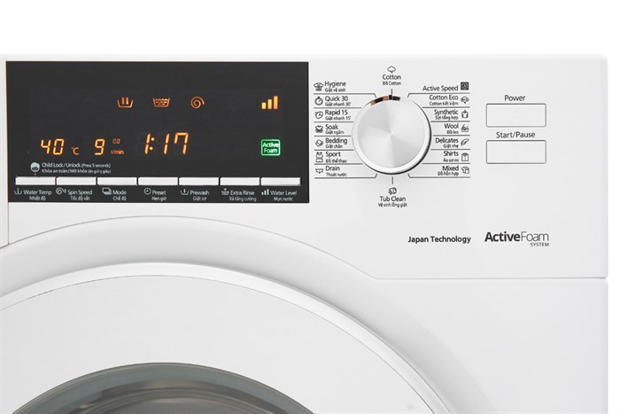 Máy giặt Panasonic Inverter 8 Kg NA-128VG6WV2