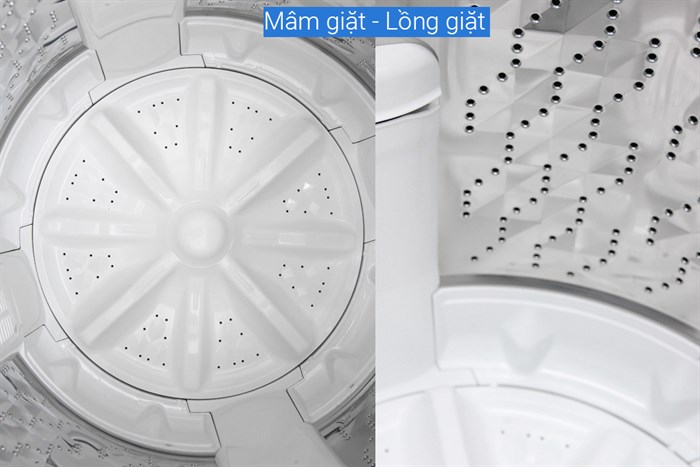 Máy giặt Panasonic Inverter 9.5 Kg NA-FS95X7LRV Màu Xám