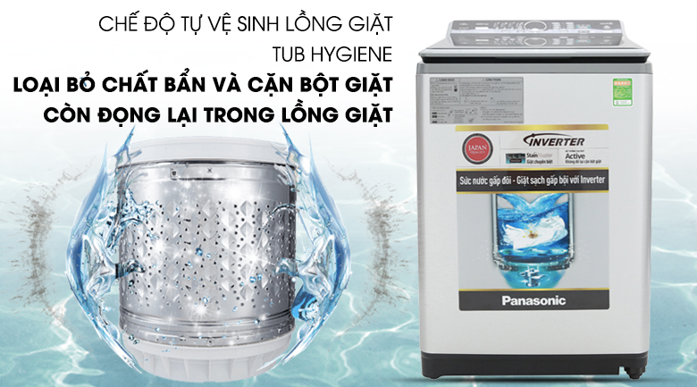 Máy giặt Panasonic Inverter 11.5 Kg NA-FS11X7LRV